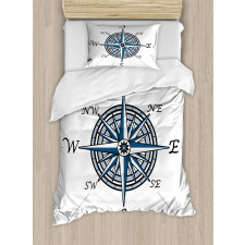 Sea Color Marine Design Duvet Cover Set