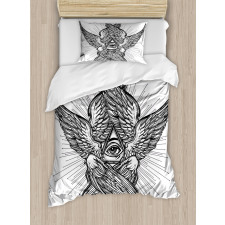 Providence Vintage Angel Duvet Cover Set