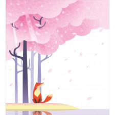 Spring Pink Sakura Idyllic Duvet Cover Set