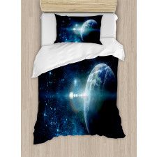 Mysterious Outer Space Duvet Cover Set