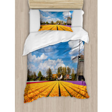 Rustic Holland Houses Duvet Cover Set