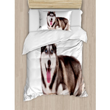 Funny Siberian Duvet Cover Set