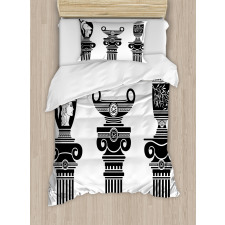 Hellenic Vase Design Duvet Cover Set