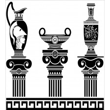 Hellenic Vase Design Duvet Cover Set