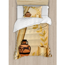 Hellenic Heritage Duvet Cover Set