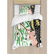 Aphrodite Profile Duvet Cover Set