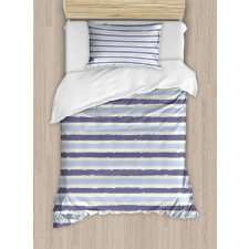 Sketchy Stripes Duvet Cover Set