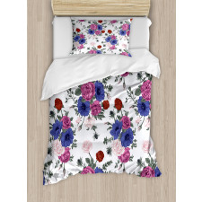 Colorful Corsage Duvet Cover Set