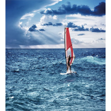 Windsurfer on Sea Duvet Cover Set