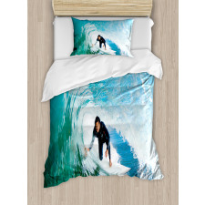 Wave Surfer Sport Duvet Cover Set