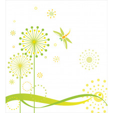 Spring Dandelion Art Duvet Cover Set