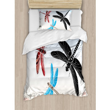 Exotic Animal Wing Duvet Cover Set