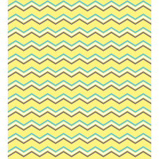 Retro Zigzag Duvet Cover Set