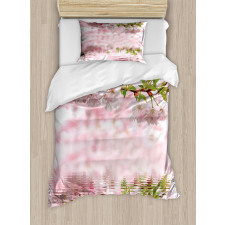 Tender Floral Branch Water Duvet Cover Set