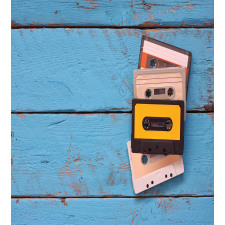 Vintage Cassette Tapes Duvet Cover Set