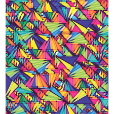 Geometric Triangles Art Duvet Cover Set