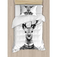 Deer Nordic Sweater Xmas Duvet Cover Set