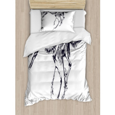 Skeleton Dead Predator Duvet Cover Set