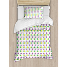 Carnival Lily Flower Duvet Cover Set