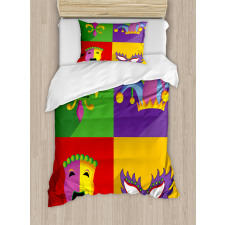 Colorful Frame Duvet Cover Set