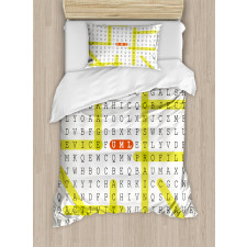 UML Keywords Duvet Cover Set