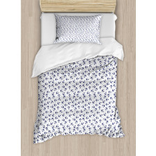 Dark Blue Marine Duvet Cover Set