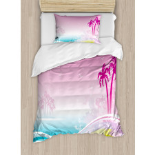 Fantasy Beach Island Coast Duvet Cover Set