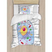 Animal Cell Study Duvet Cover Set