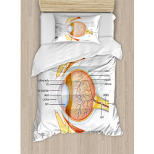 Eye Cornea Pupils Duvet Cover Set