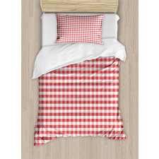 Traditional Gingham Duvet Cover Set