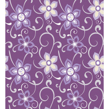 Lilacs with Leaves Duvet Cover Set