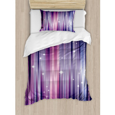 Colorful Beams Lines Duvet Cover Set