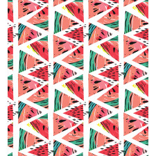 Abstract Watermelon Duvet Cover Set