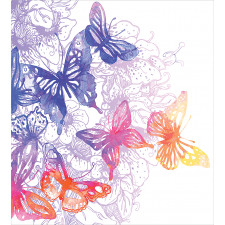 Fantasy Butterflies Duvet Cover Set