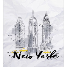 New York Sketch Art Duvet Cover Set