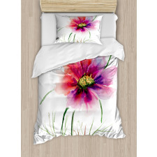 Floral Blossom Art Duvet Cover Set