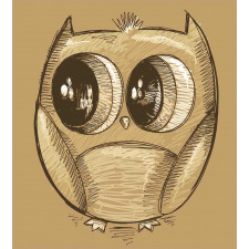 Owl Big Eyes Duvet Cover Set