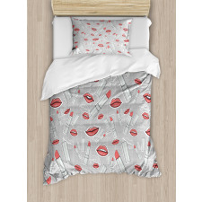 Make up Fashion Design Duvet Cover Set