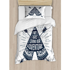 Teepee with Arrows Duvet Cover Set