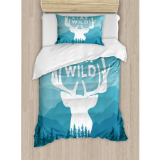 Scenic Wild Forest Duvet Cover Set