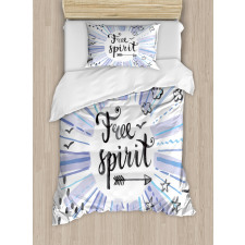 Free Spirit Star Moon Duvet Cover Set