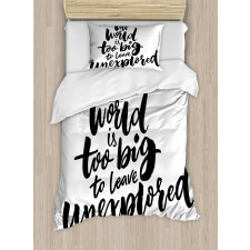 Explore the World Duvet Cover Set