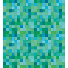 Cube Pattern Vibrant Color Duvet Cover Set