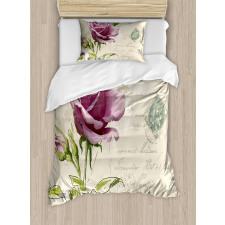 Vintage Delicate Duvet Cover Set