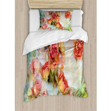 Dried Petals Nostalgia Duvet Cover Set