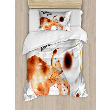 Be Brave Wild Lion Duvet Cover Set