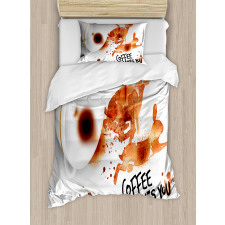 Drink Be Inspired Duvet Cover Set