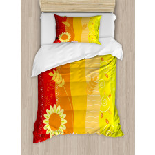 Wheat Farm House Theme Duvet Cover Set