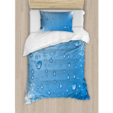 Realistic Water Bubbles Duvet Cover Set