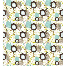Abstract Ornate Flower Duvet Cover Set